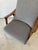 Gray 1950s Mid-Century Modern Norwegian Møre Lenestolfabrikk Klarinett Teak Lounge Chair For Sale - Image 8 of 11
