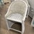 Pair of Vintage Retro Wicker Upholstered Bar Stools For Sale - Image 9 of 10