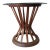 Mid Century Modern Edward Wormley for Dunbar Sheaf of Wheat Walnut Side Table For Sale