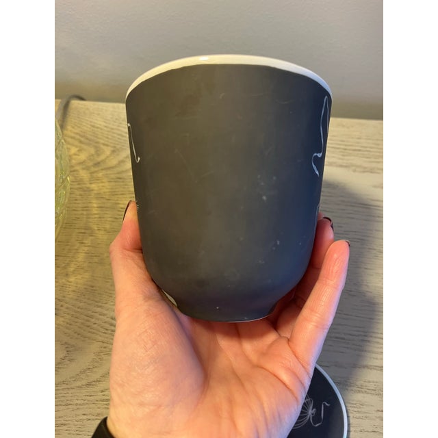 1950s Thomas Germany Rosenthal Papageno Fish Mouth Vase and Lidded Dish by Raymond Loewy - 2 Piece Set For Sale In Washington DC - Image 6 of 12