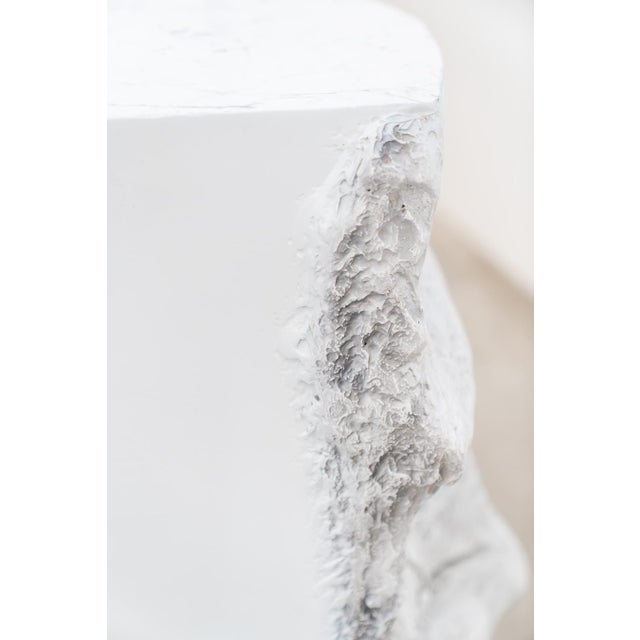 Carrara Marble Sculpture Cabinet For Sale - Image 6 of 17