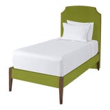 Image of The Crown Bed - Twin - Charles - Como, Kelly Green For Sale