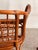 Brown Italian Woven Bamboo Armchairs, 1960s, Set of 2 For Sale - Image 8 of 15