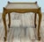 French Provincial Vintage French Provincial Side Table With Burlwood Inlay For Sale - Image 3 of 9