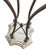 1960s 1960s Pair of Neoclassical Lion-Head Plant Stands With Faux-Marble Base For Sale - Image 5 of 17