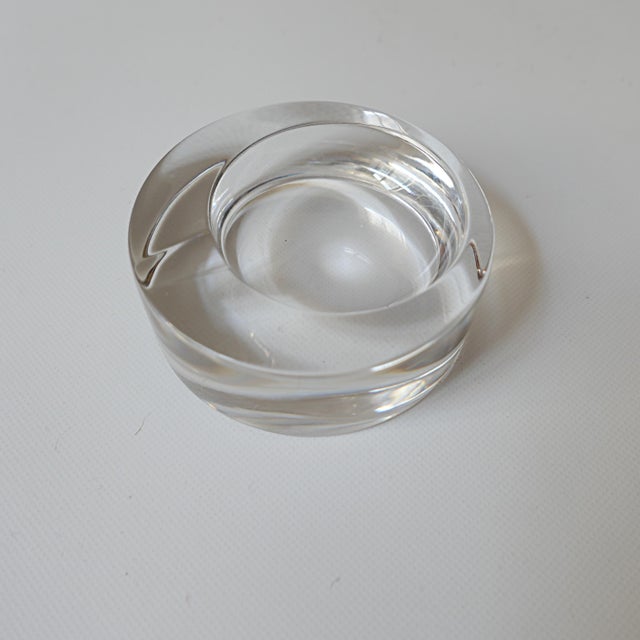 Crystal Ashtray from Val Saint Lambert, 1970s For Sale - Image 6 of 6