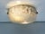 Ice Glass Flush Mount Lamp with Brass Details from Hillebrand Lighting, Germany, 1960s For Sale - Image 13 of 18