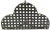 Bunny Williams Home Pair of Antique French Hand-Forged Wrought Iron Wall Shelves Brackets With Scalloped Lattice For Sale - Image 4 of 10