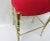 Brass and Red Velvet Chiavari Chair, Italy, 1960s For Sale - Image 18 of 18