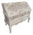 French Bleached + Carved Oak Wood Louis XV Secretary For Sale