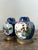 Chinoiserie Vintage Asian Famile Verte Lidded Ceramic Jars - A Pair For Sale - Image 3 of 12