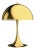 Verner Panton 'Panthella 320' Table Lamp in Brass for Louis Poulsen For Sale