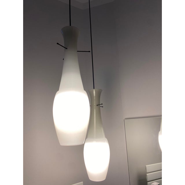Ceiling Lights from Vistosi, Italy, 1960, Set of 2 For Sale - Image 6 of 18