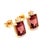 Natural Tourmaline Diamond Earrings 14k Gold 2.13 TCW Certified For Sale - Image 15 of 18