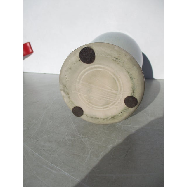 Late 20th Century Bill Campbell Studio Flambe Vase Circa 2000's For Sale - Image 5 of 5