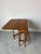 Vintage American Solid Cherry Wood Drop-Leaf Breakfast Dining Table For Sale - Image 4 of 11