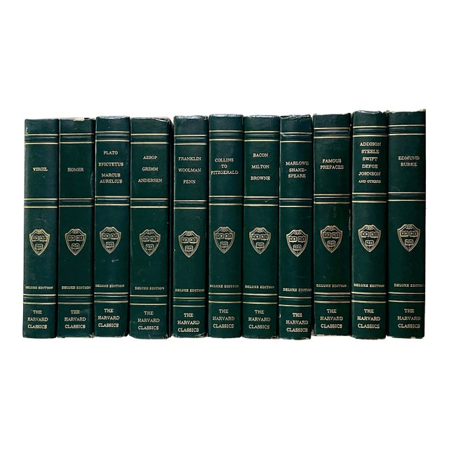 1969 Deluxe Edition Harvard Classics- 11 Books For Sale