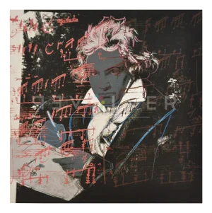 Sunday B. Morning after Andy Warhol, Beethoven 391, Silkscreen Print