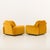 Textile Piumotto Armchairs by Arrigo Arrigoni for Busnelli, 1970s, Set of 2 For Sale - Image 7 of 16