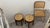 Bentwood Stools 214 with Viennese Wickerwork on Brown Wood by Thonet Brothers for Thonet, 1981, Set of 2 For Sale - Image 18 of 18