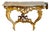 Pair of 19th C. French Louis XV Giltwood Consoles For Sale