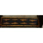 Modern Vintage English Painted Side Table with Fish Découpage For Sale - Image 3 of 10