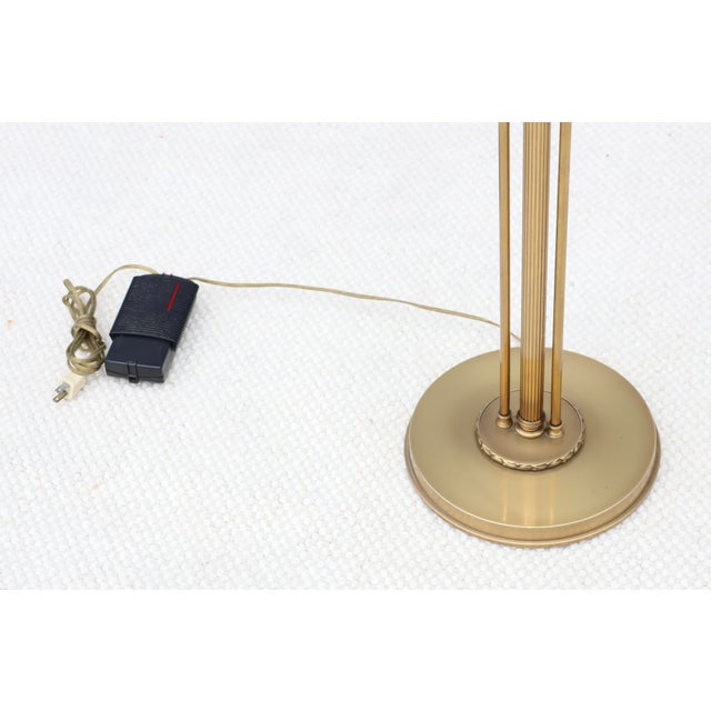 1980's Italian Torchiere Brass Floor Lamps For Sale - Image 18 of 18
