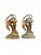 Saved for Stephen H. - Single 1930s Art Deco Gazelle Bookends by Crescent Metal Works For Sale - Image 11 of 13