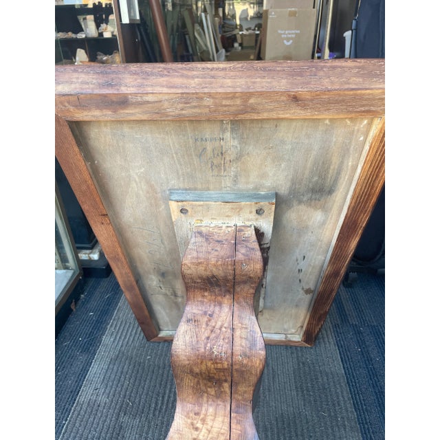 Wood 1940s Vintage Karpen Furniture Rectangular Side Table For Sale - Image 7 of 7