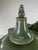 This is a large pair of sage green pottery urns handmade in Italy. These handmade pottery urns have a beautiful sage green...