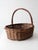 Vintage Wicker Gathering Basket For Sale - Image 11 of 14
