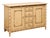 Early 20th Century English Sideboard W/ Faux Bamboo Trim For Sale