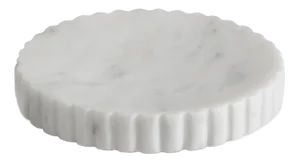 Erin Gates x Kassatex Beacon Hill Fluted Marble Soap Dish