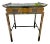 Asian Altar Style Leather Side Table For Sale