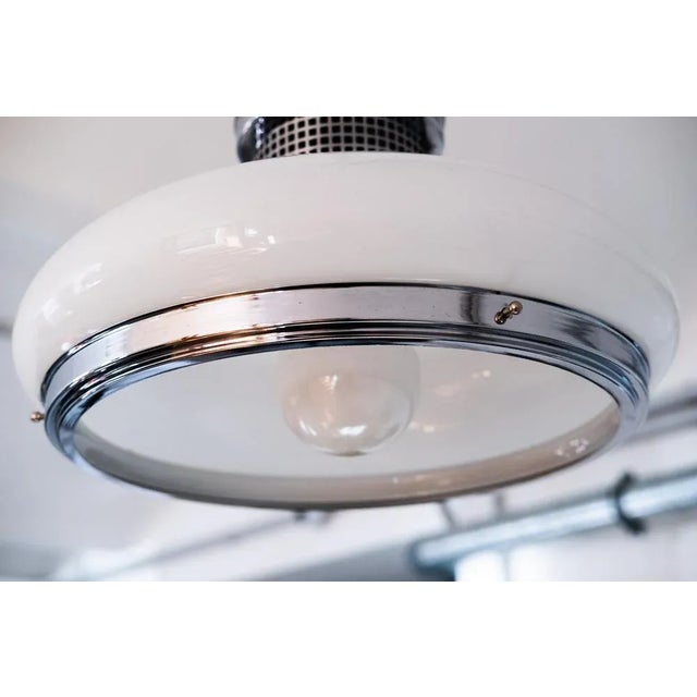 Josef Hoffmann Pendant Light in the style of Josef Hoffmann For Sale - Image 4 of 6