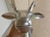 Late 20th Century 70s Style Aluminum Ibex or Ram's Trophy Head Wall Decor For Sale - Image 5 of 8