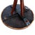 Burnt Umber Early 20th Century Early Thonet Style Pedestal Table With Cork Top For Sale - Image 8 of 10