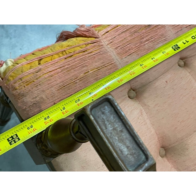 Brown Louis XVI Style Chairs - A Pair For Sale - Image 8 of 9