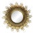 Monumental Francisco Hurtado, Carved Sunburst Wall Mirror For Sale