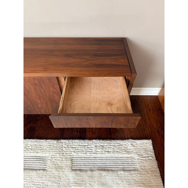 Vintage 1950s Walnut Credenza by Madison Furniture Company For Sale - Image 13 of 18