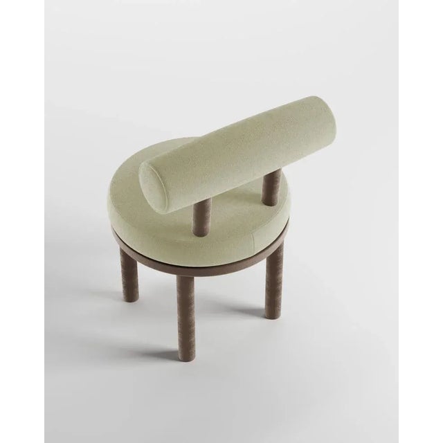 Modern Modern Moca Chair in Boucle and Oak by Collector Studio For Sale - Image 3 of 5