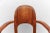 Wood Danish Japandi Dining Armchairs in Teak from Möbelfabrik Holstebro, 1970s, Set of 6 For Sale - Image 7 of 18