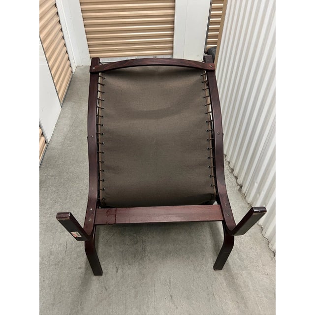 1970s Westnofa Siesta Chair & Ottoman For Sale - Image 12 of 15