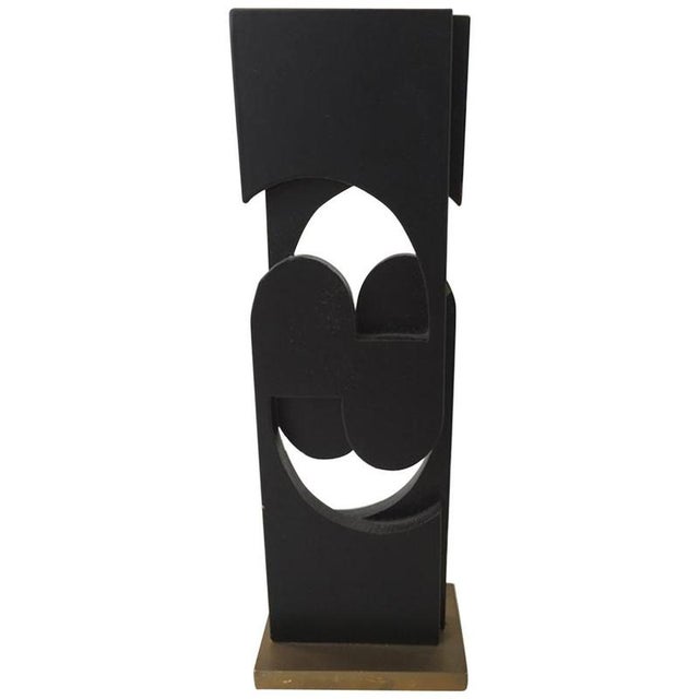 Postmodern Abstract Bronze Sculpture attributed to Roberto Vecchione, Italy, 1998 For Sale - Image 16 of 16