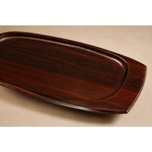 Brazilian Modern Model 731 Serving Tray in Rosewood by Jean Gillon for WoodArt, 1960s — Lot 915 For Sale - Image 14 of 18