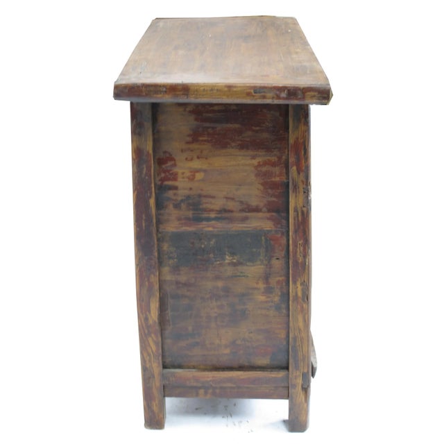 Cabinet With One Hand Carved Front Drawer For Sale In Greensboro - Image 6 of 9