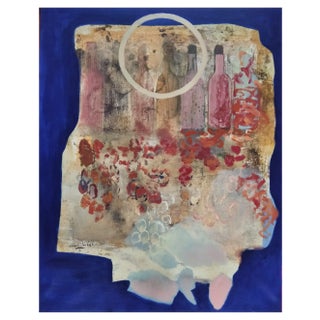 Alex Soler, Pink Cloud, 2007, Mixed Media on Canvas For Sale