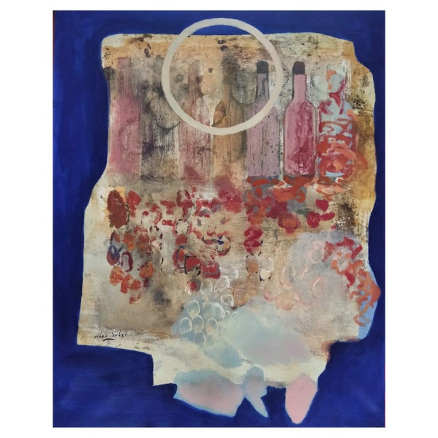 Alex Soler, Pink Cloud, 2007, Mixed Media on Canvas For Sale