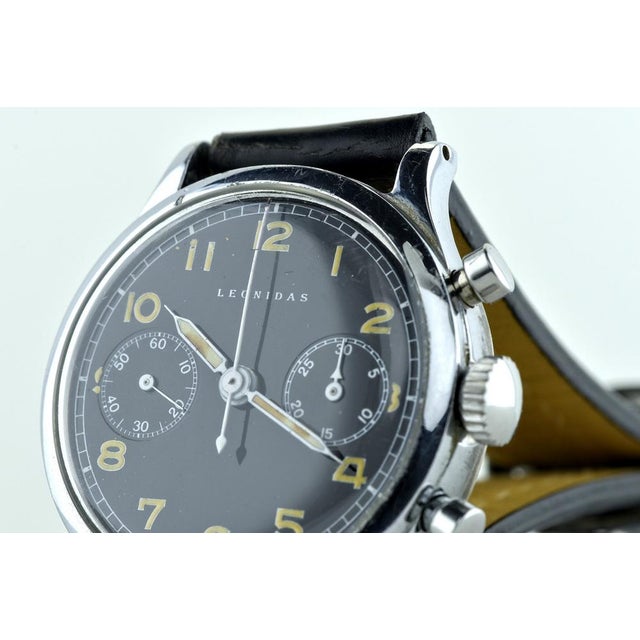Swiss Chronograph Leonidas, 1950 For Sale - Image 6 of 15