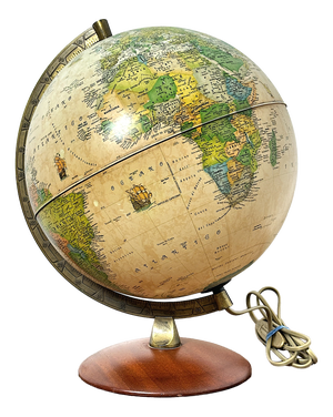 Globe from Nova Rico, Italy, 1990s